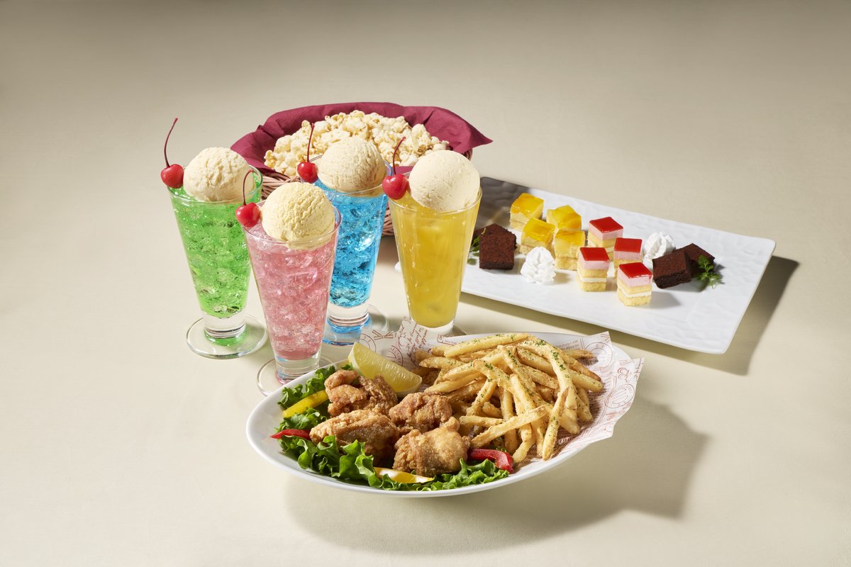 推し色アフタヌーンコース料理